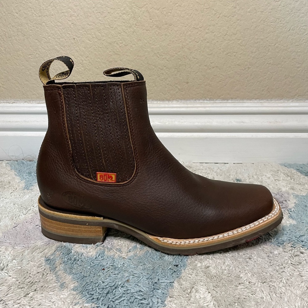 Western Men rodeó boot square toe